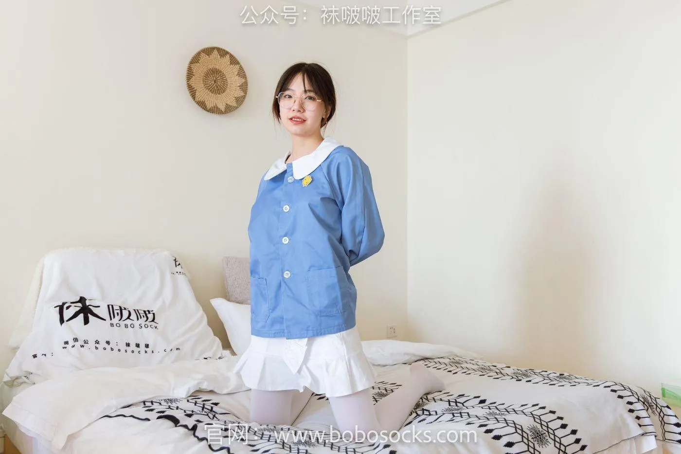 [BoBoSocks袜啵啵]NO.093 小甜豆-贝壳头、厚白丝 [132P]插图7